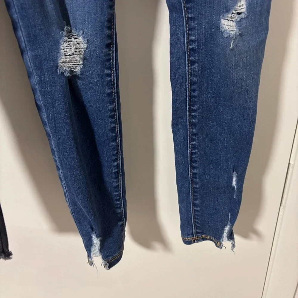 Bundle of 2 Old Navy kids jeans ballerina jeggings and rockstar super skinny